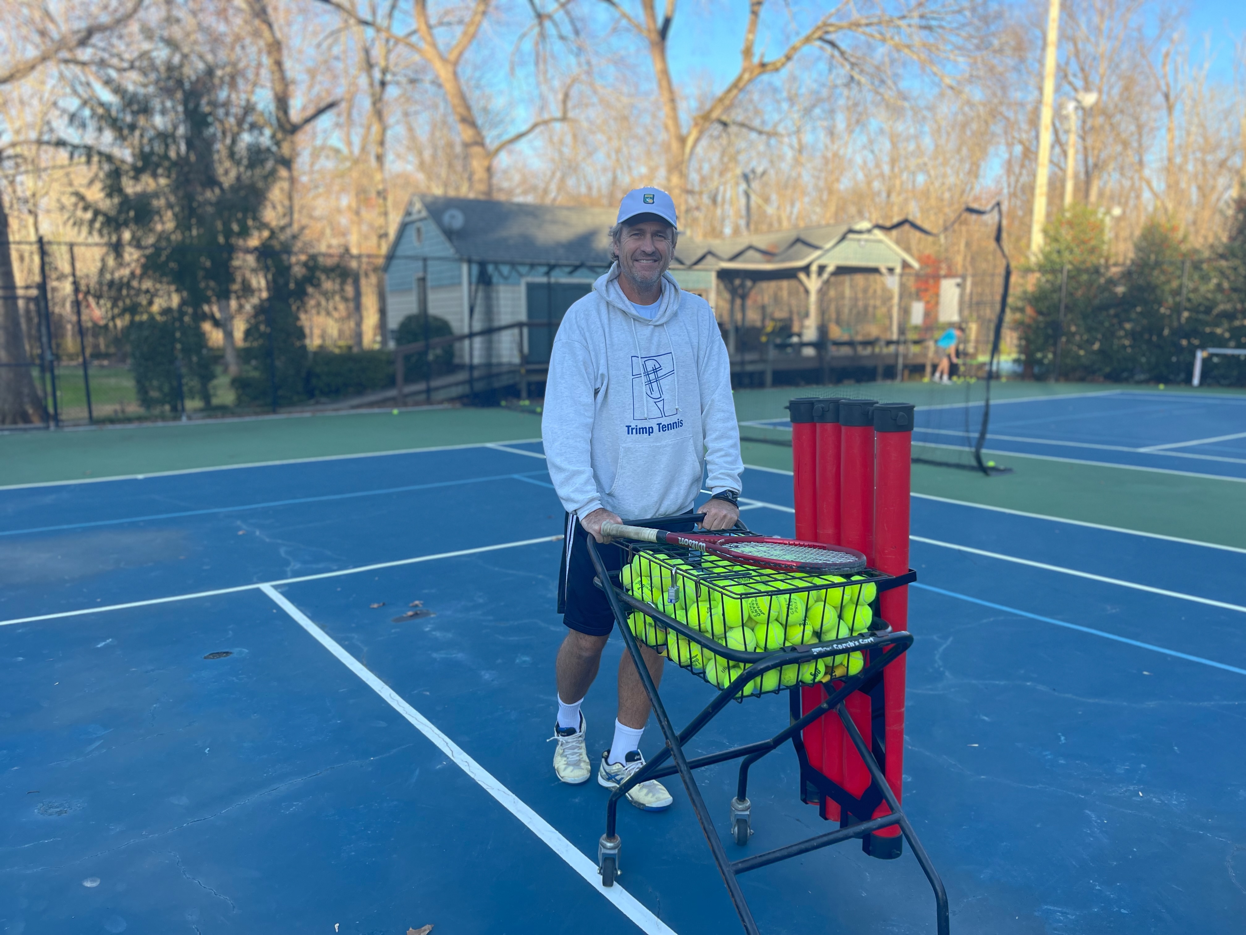 tennis ball tube caddy