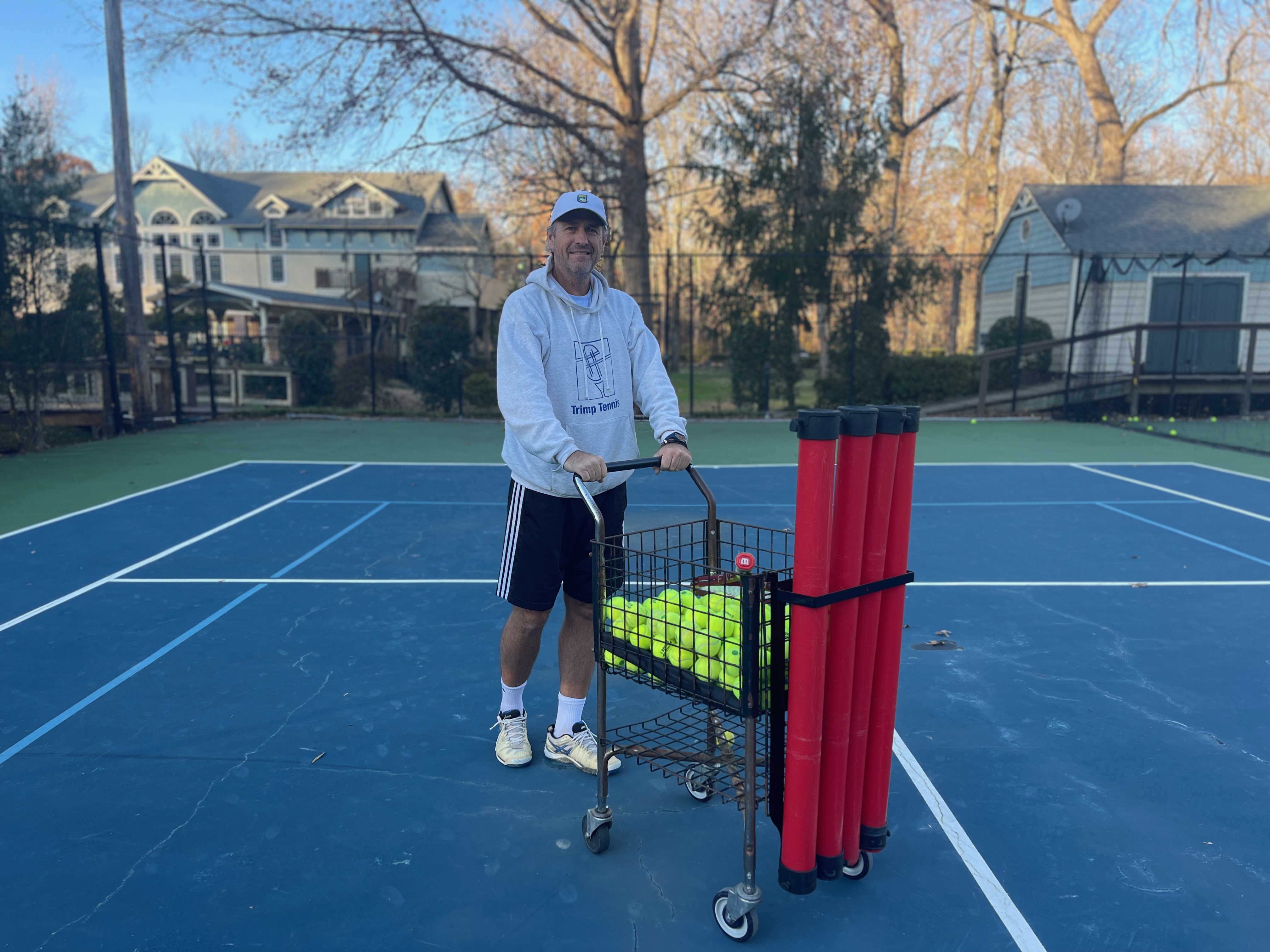 tennis tube caddy