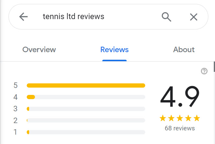 Tennis LTD Columbus Ohio great reviews