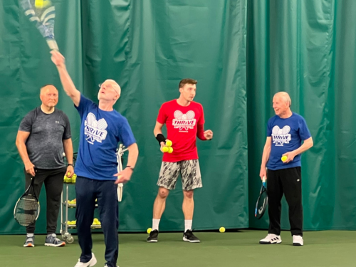 Parkinson's tennis program Cleveland area