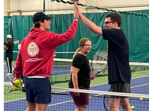 Adaptive tennis program Broadview Heights