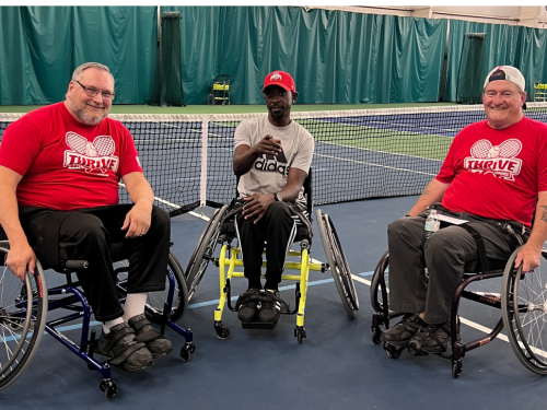 Wheelchair tennis and pickleball Broadview Heights